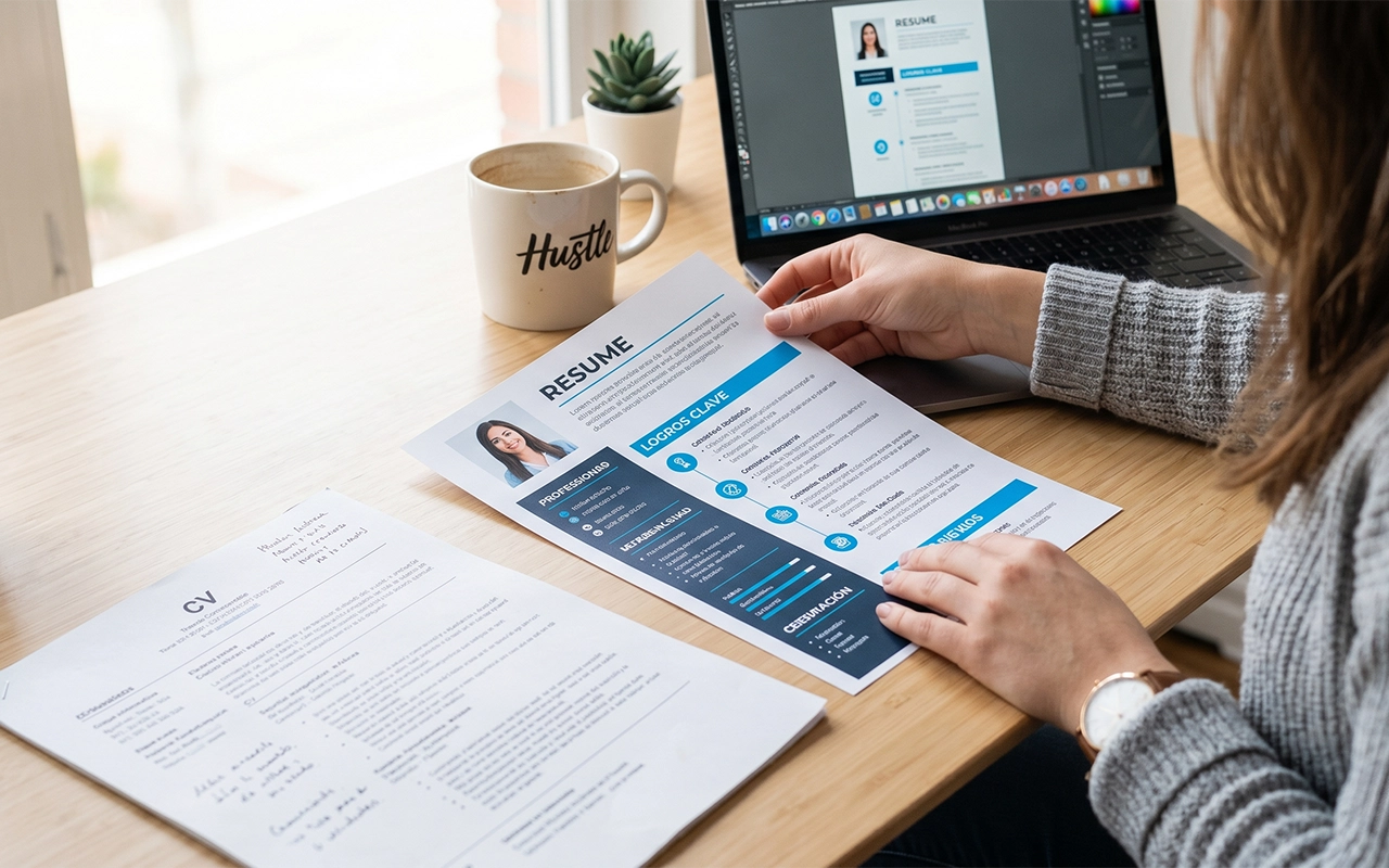 Servicio de rediseño profesional de CV